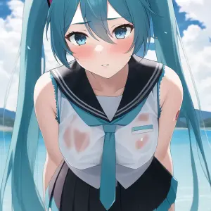 Hatsune Miku Ilustração Digital - Página 7