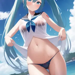 Hatsune Miku Ilustração Digital - Página 8