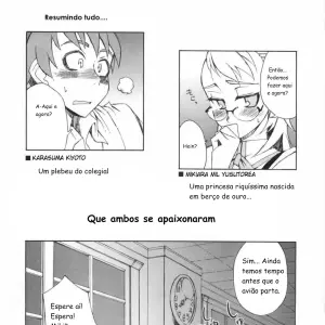 Glasses Black + | A Princesa e o Plebeu no Aeroporto (Kusanagi Tonbo) - Page 3