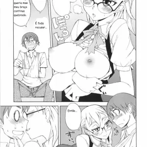 Glasses Black + | A Princesa e o Plebeu no Aeroporto (Kusanagi Tonbo) - Page 4